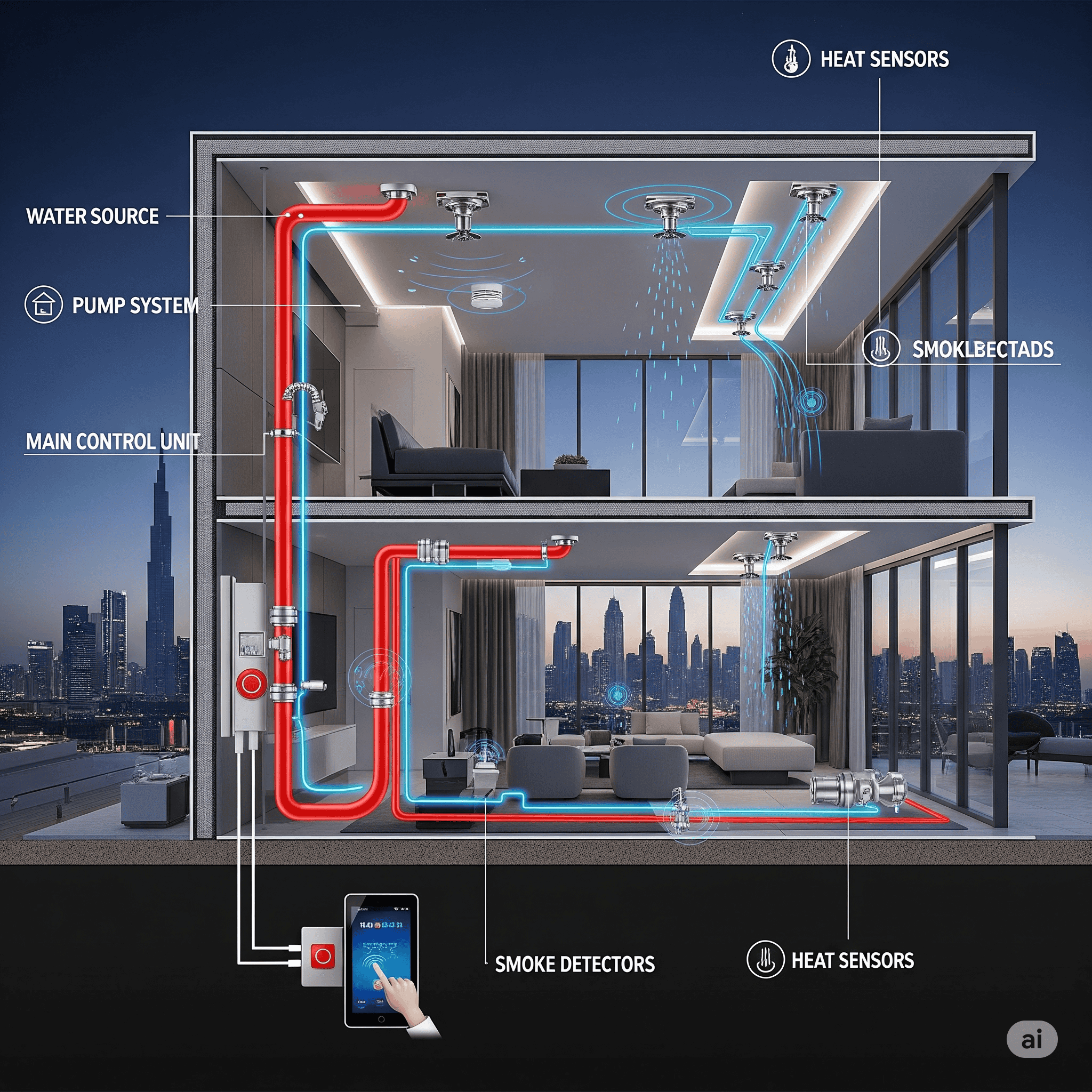 Fire Suppression System for Home – Because Safety Should Be Automatic!
