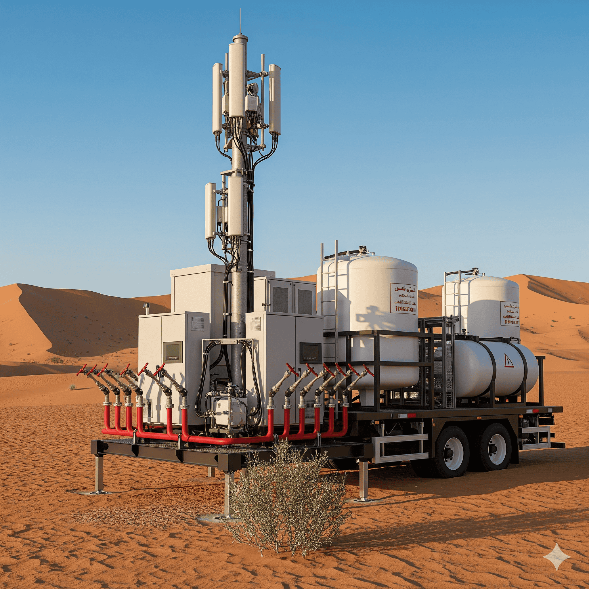 Fire Suppression Systems for Mobile Stations