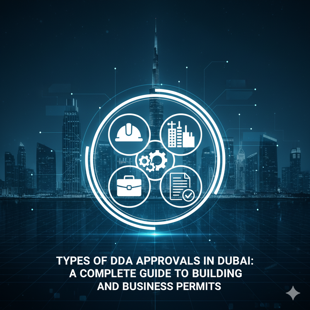 Types of DDA Approvals in Dubai | Complete Guide to Dubai Development Authority Approval 2025