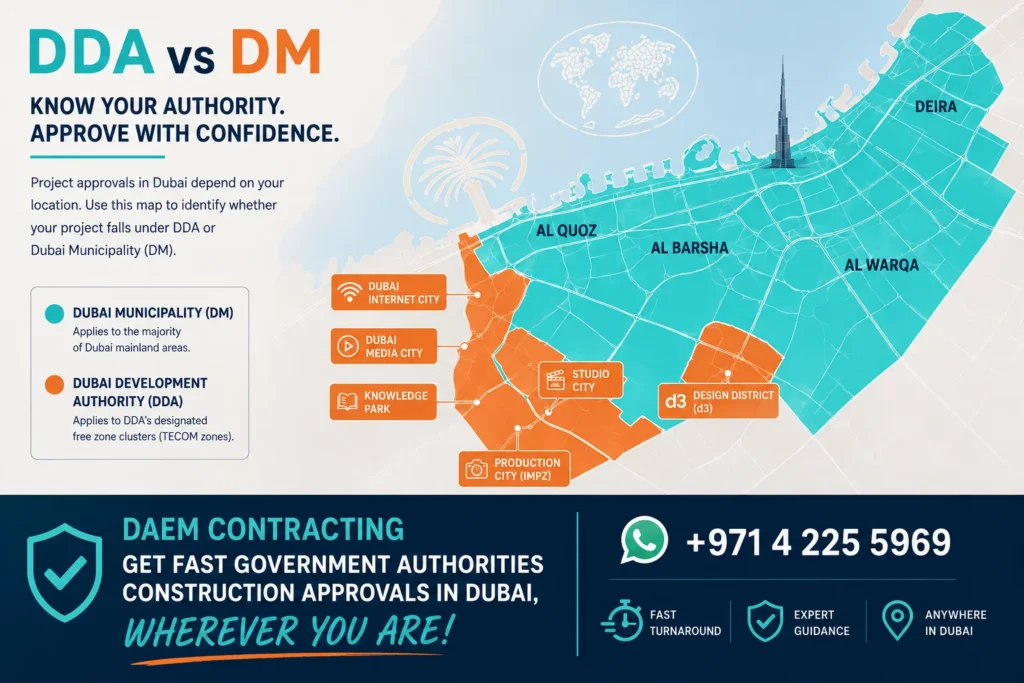 Dm Pproval Sign difference between Dubai Development Authority (DDA) approval and Dubai ...