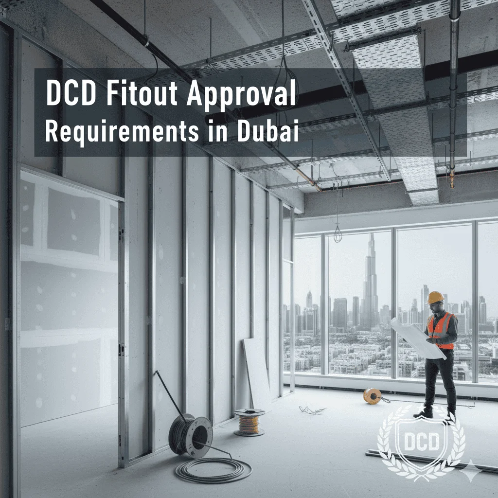 DCD Fit out Approval Requirements in Dubai