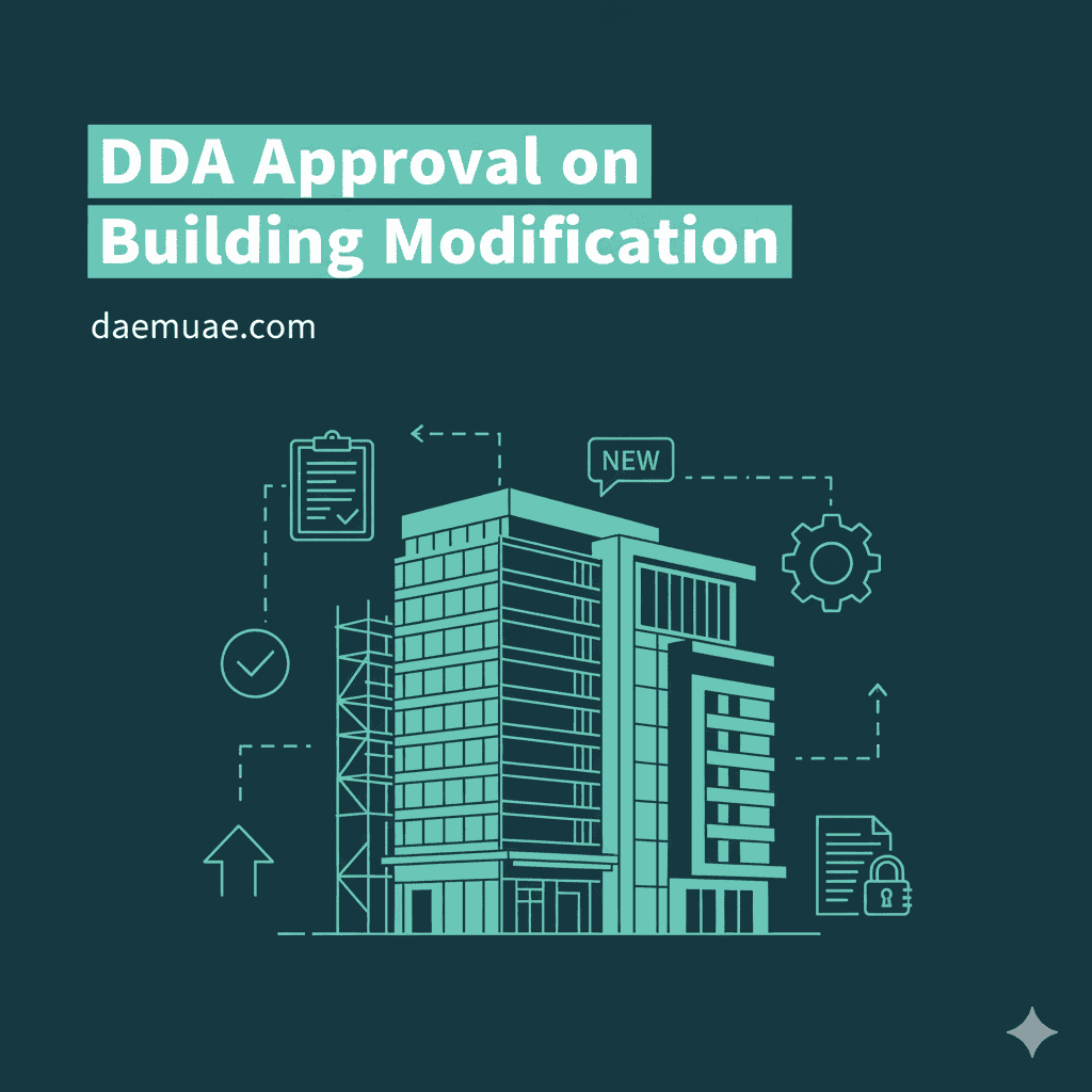 DDA Approval on Building Modification
