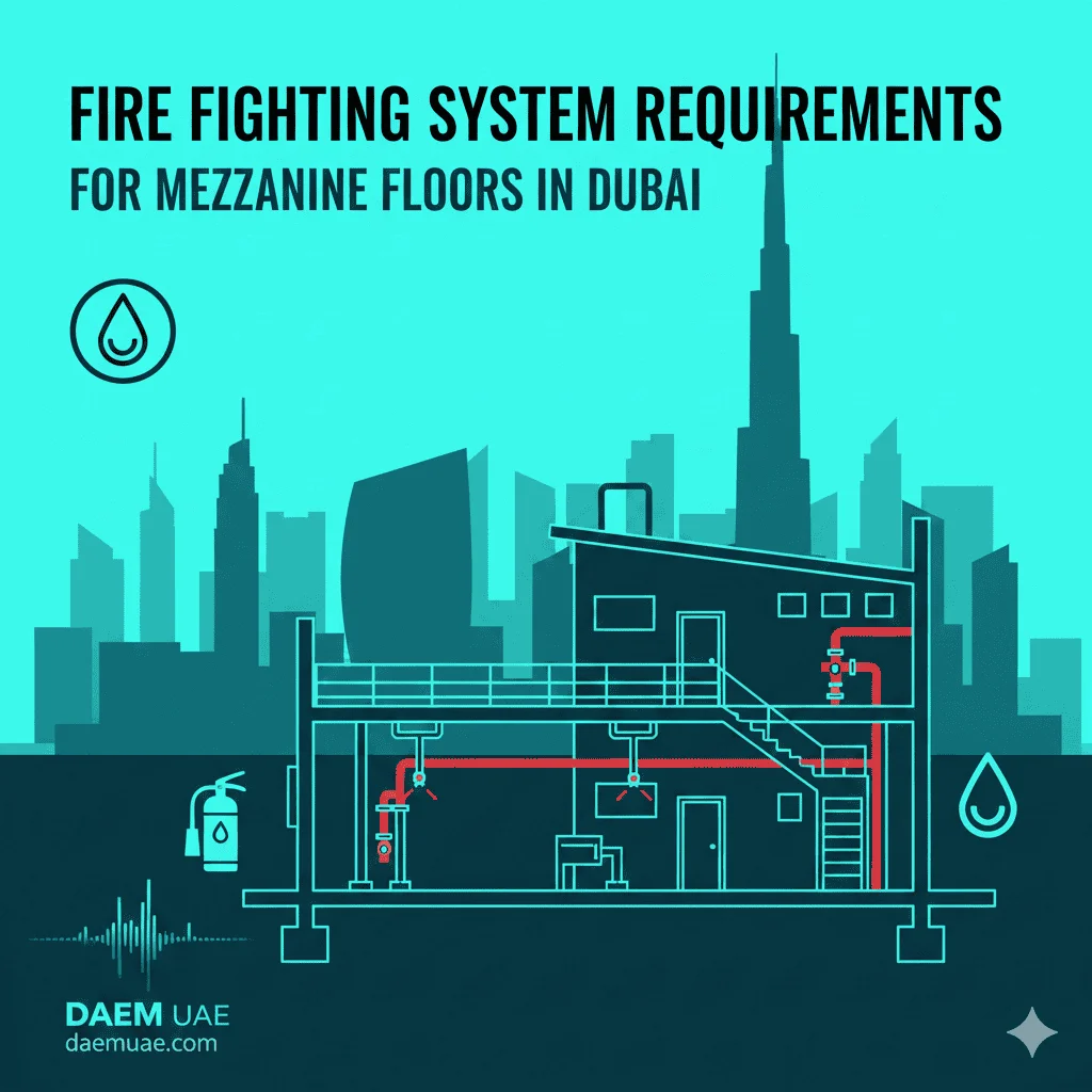 Dubai fire safety requirements for mezzanine floor installations