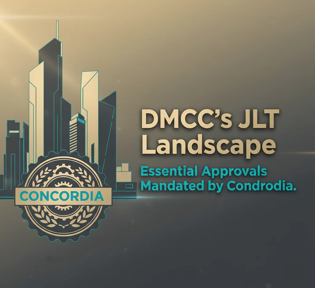 DMCC's JLT Landscape Essential Approvals Mandated by Concordia