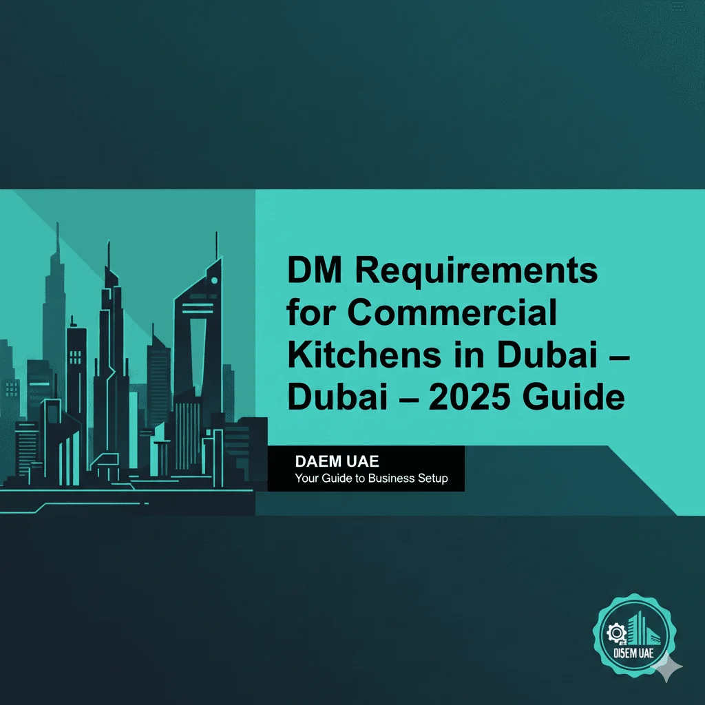 2025 Dubai Municipality guidelines for commercial kitchen compliance