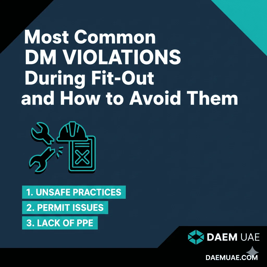 Key Dubai Municipality fit-out violations and ways to prevent them